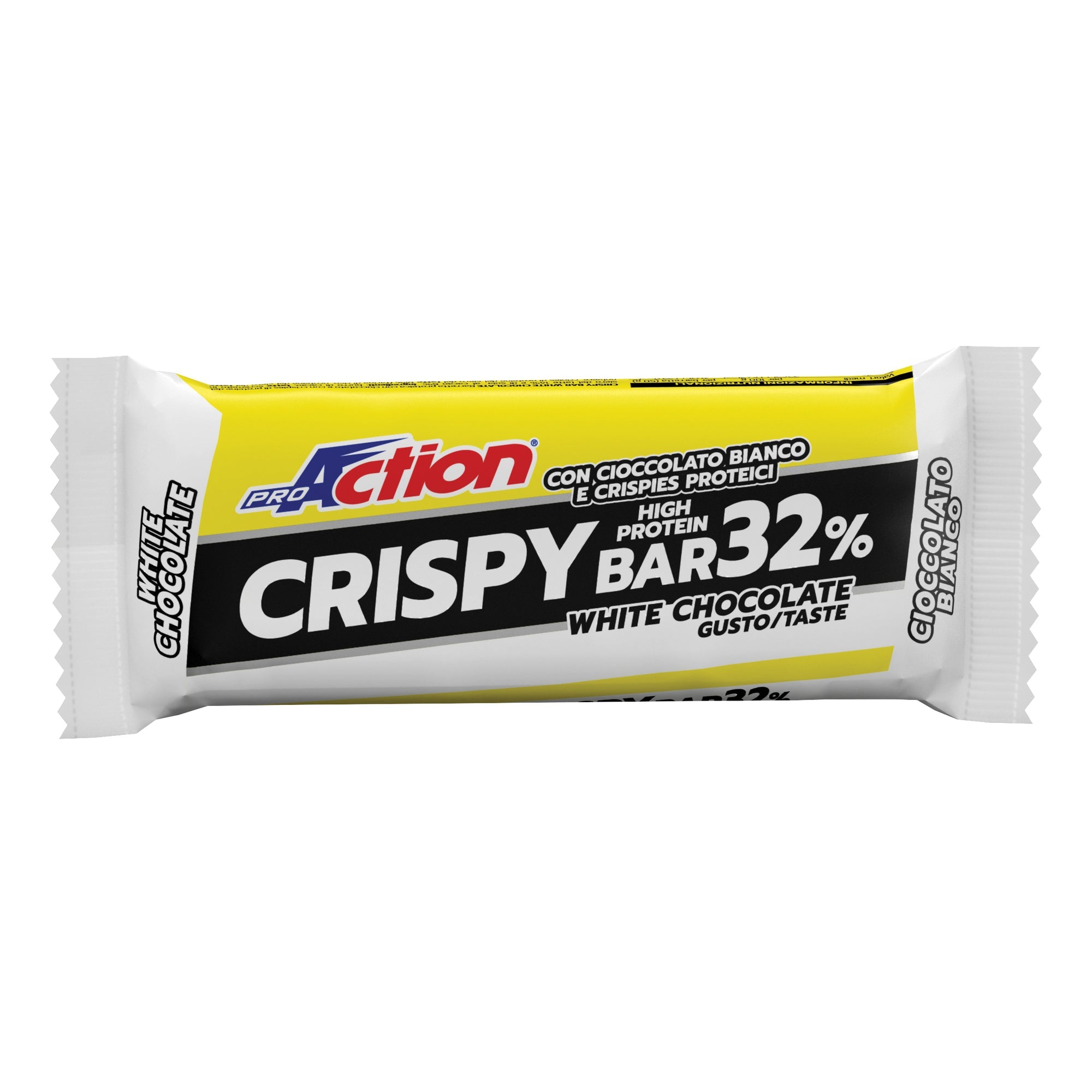 PROACTION CRISPY BAR WHITE CHOCOLATE 50 G