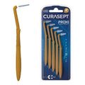 SCOVOLINO CURASEPT PROXI ANGLE MISURA T14 CONICO ISO 4 COLORE OCRA DIAMETRO 1,4 MM 5 PEZZI