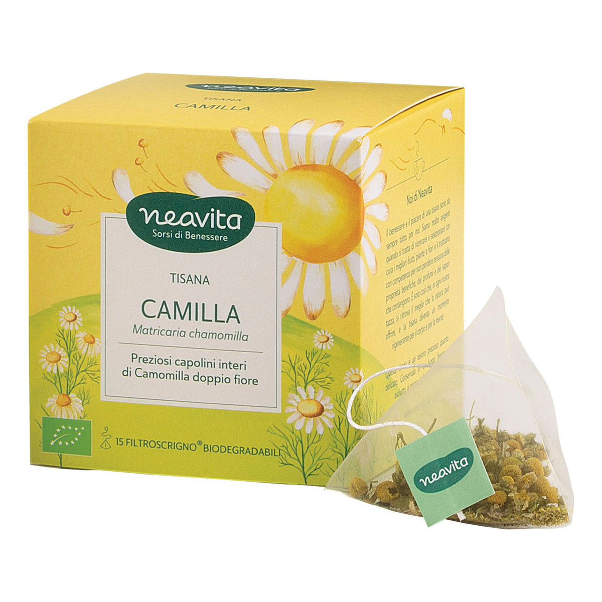 FILTROSCRIGNO CAMOMILLA BIO 15 FILTRI 1,5 G