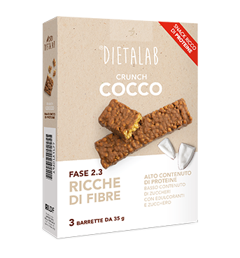 DIETALAB CRUNCH COCCO BARRETTA 3 PEZZI DA 35 G