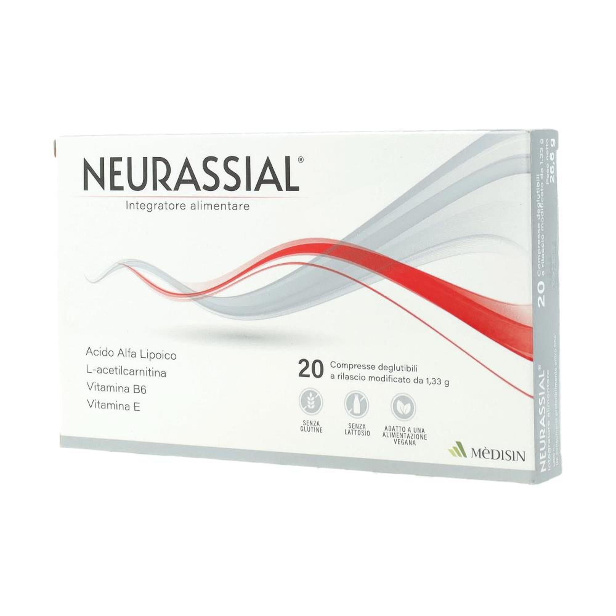 NEURASSIAL 20 COMPRESSE
