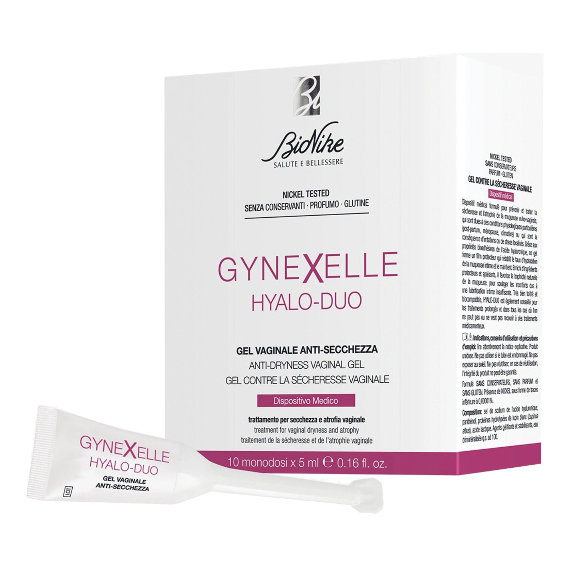 GYNEXELLE HYALO-DUO GEL VAGINALE ANTI-SECCHEZZA 50 ML
