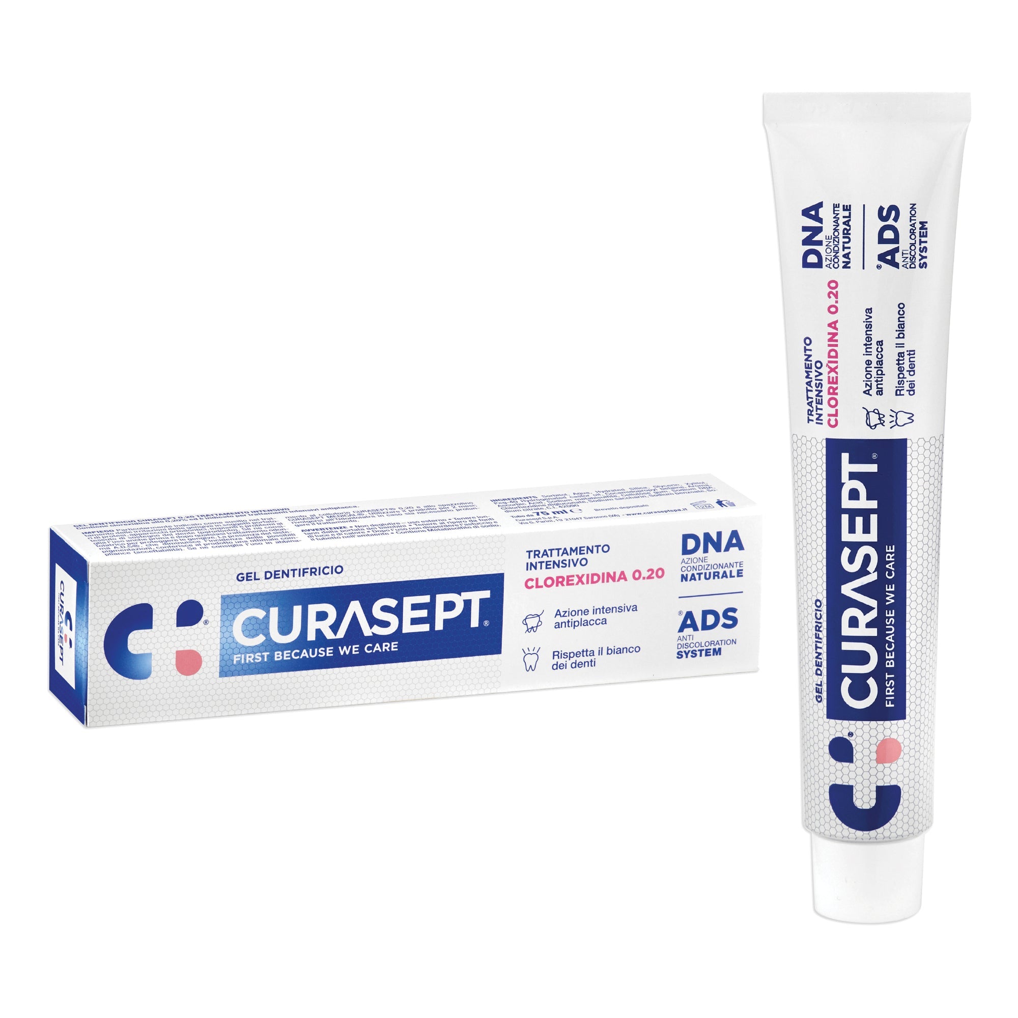 CURASEPT DENTIFRICIO 0,20 75 ML ADS+DNA