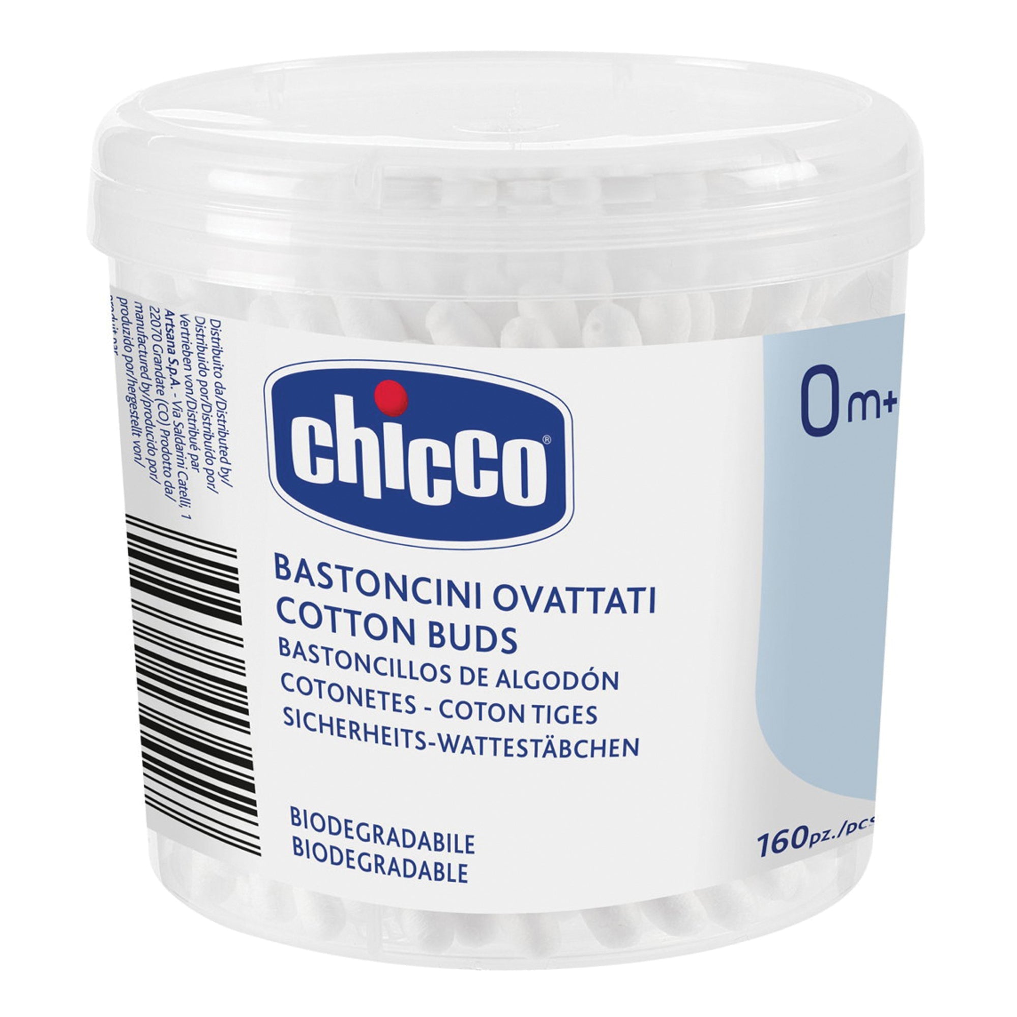 CHICCO BASTONCINI COTONATI 160 PEZZI