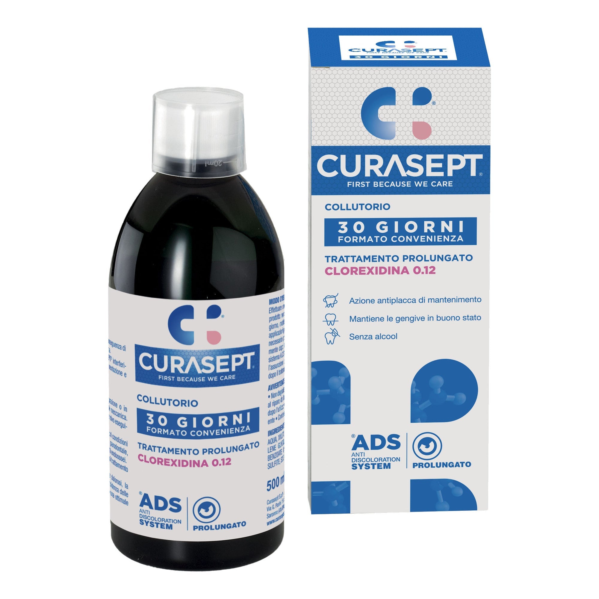 CURASEPT COLLUTORIO 0,12 ADS + DNA 200 ML
