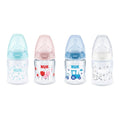 NUK BIBERON FIRST CHOICE+ TEMPERATURE CONTROL IN POLIPROPILENE DA 150 ML TETTARELLA SILICONE 0-6 MESI