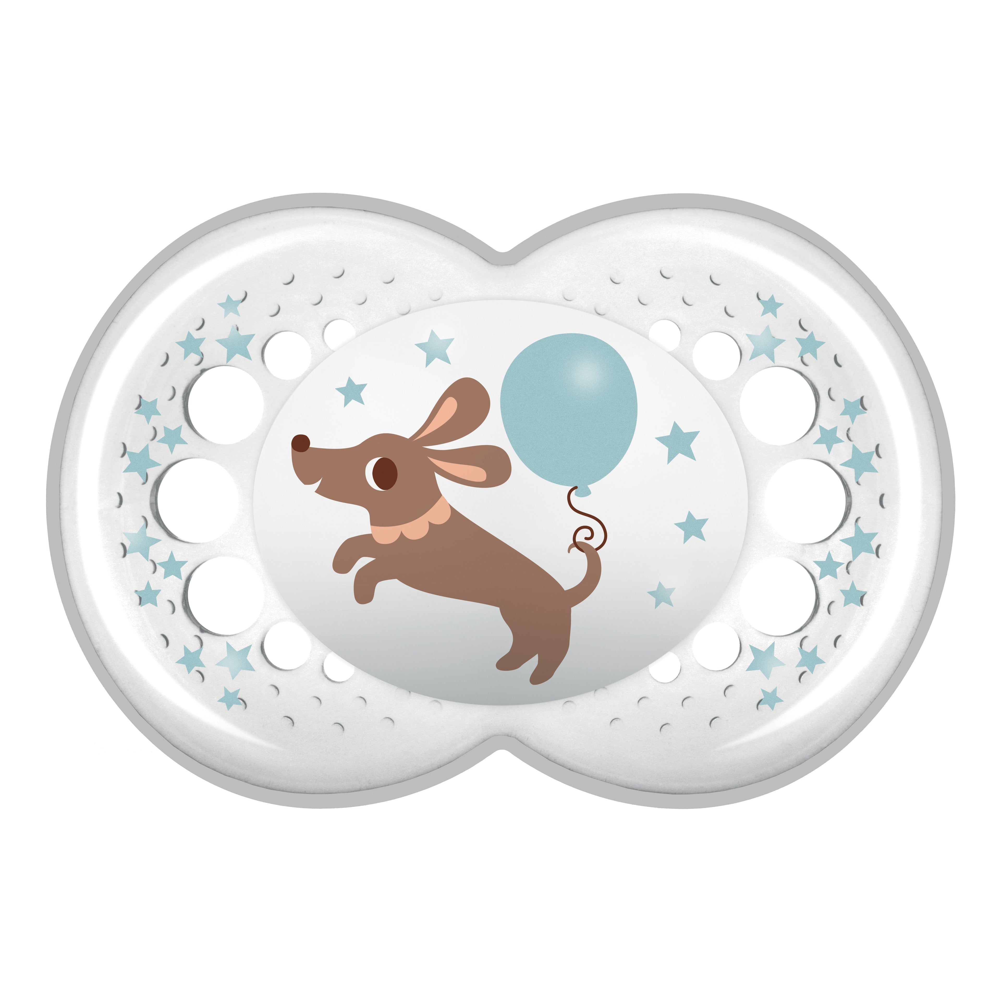 MAM SUCCHIETTO ORIGINAL 16+ SILICONE NEUTRO 2 PEZZI