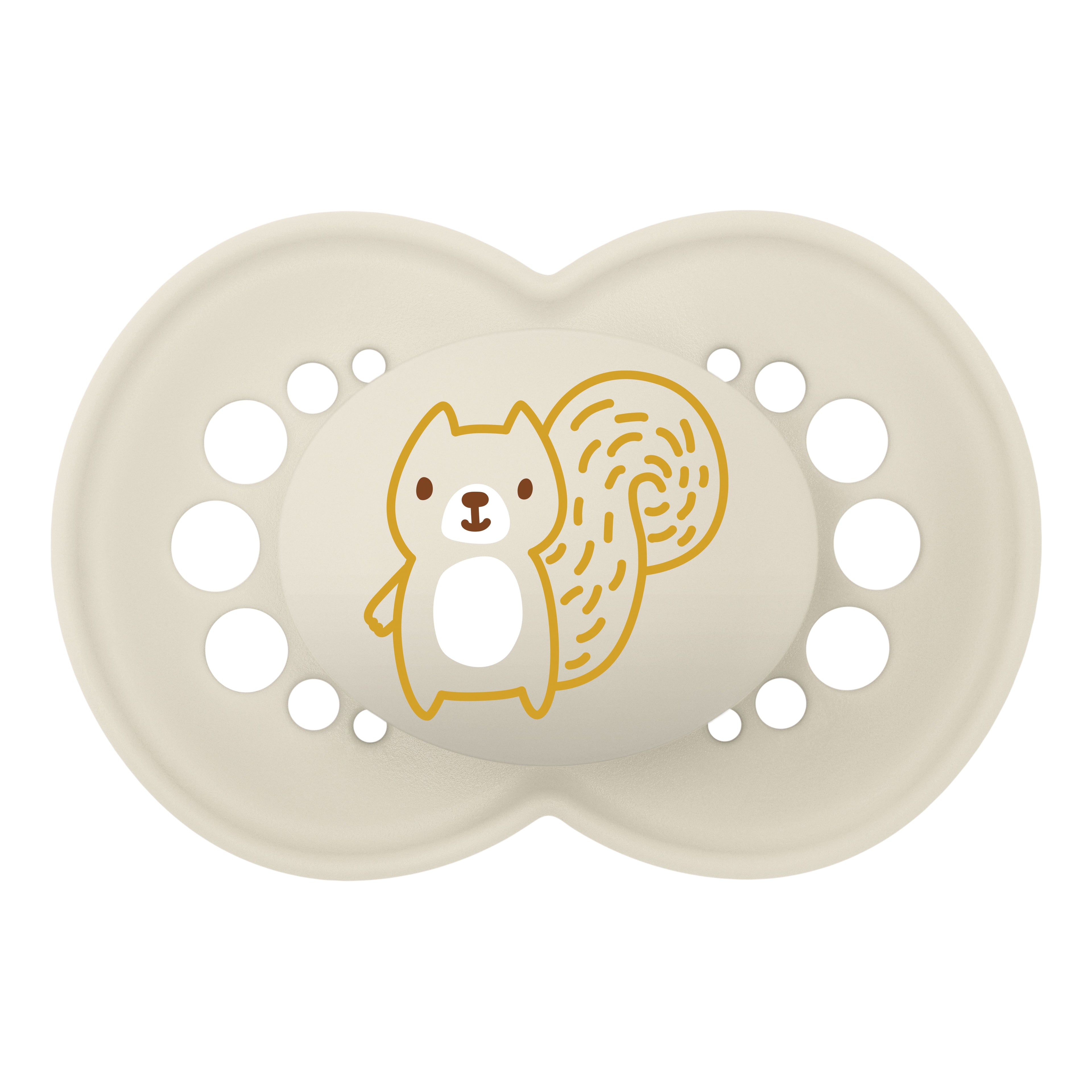 MAM ORIGINAL 6+ SILICONE NEUTRO 2 PEZZI