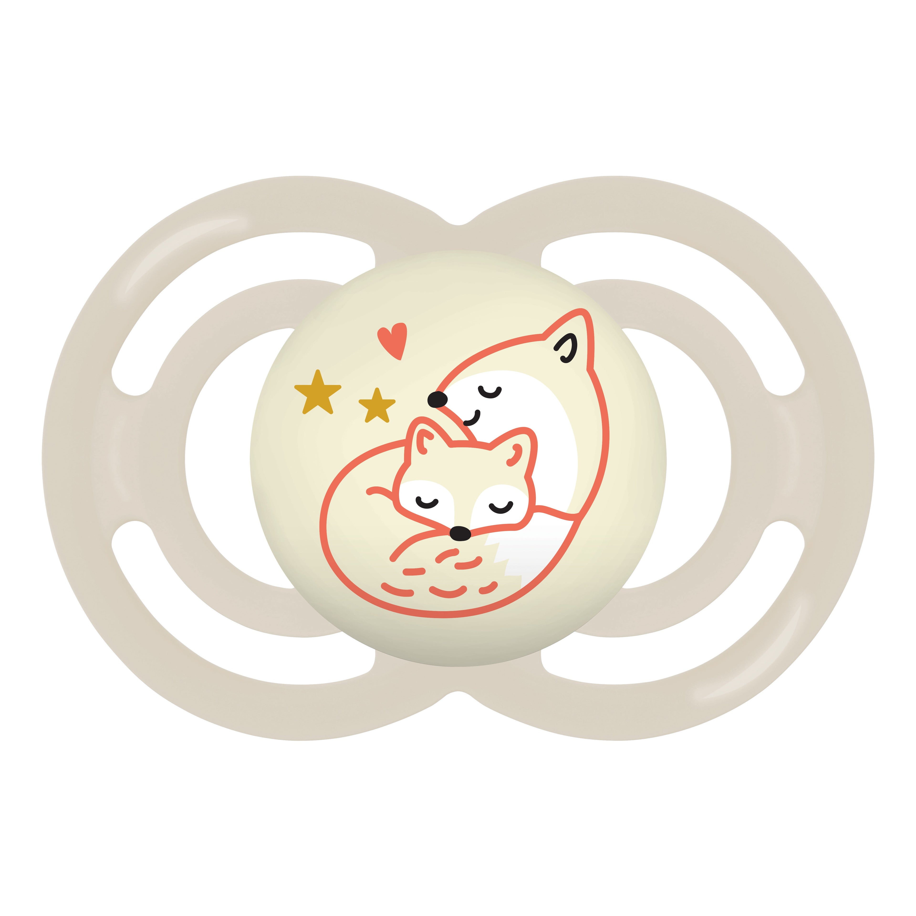 MAM SUCCHIETTO PERFECT NIGHT 6+ MESI SILICONE SINGLE BOX NEUTRO