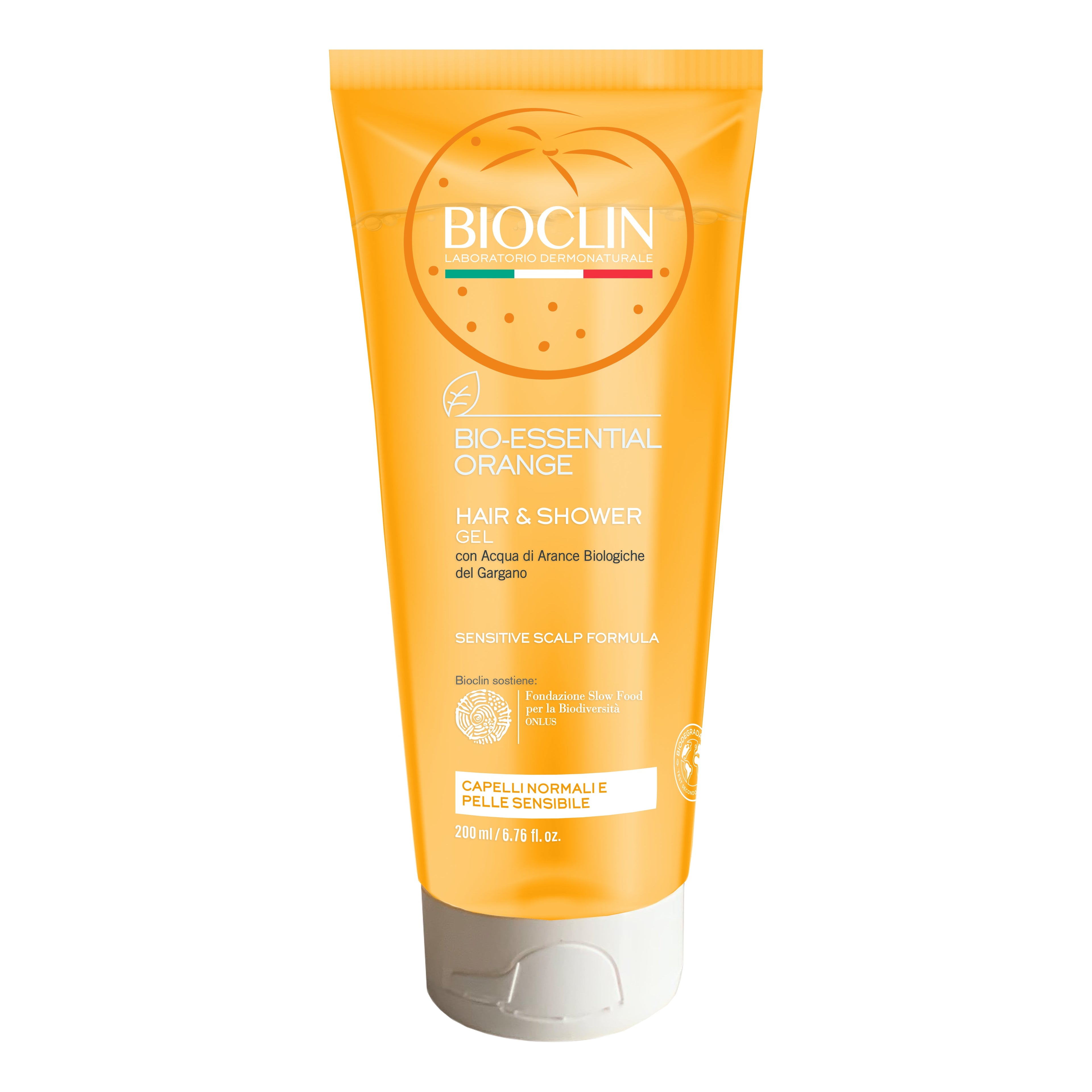BIOCLIN BIO ESSENTIAL ORANGE HAIR & SHAMPOO 200 ML