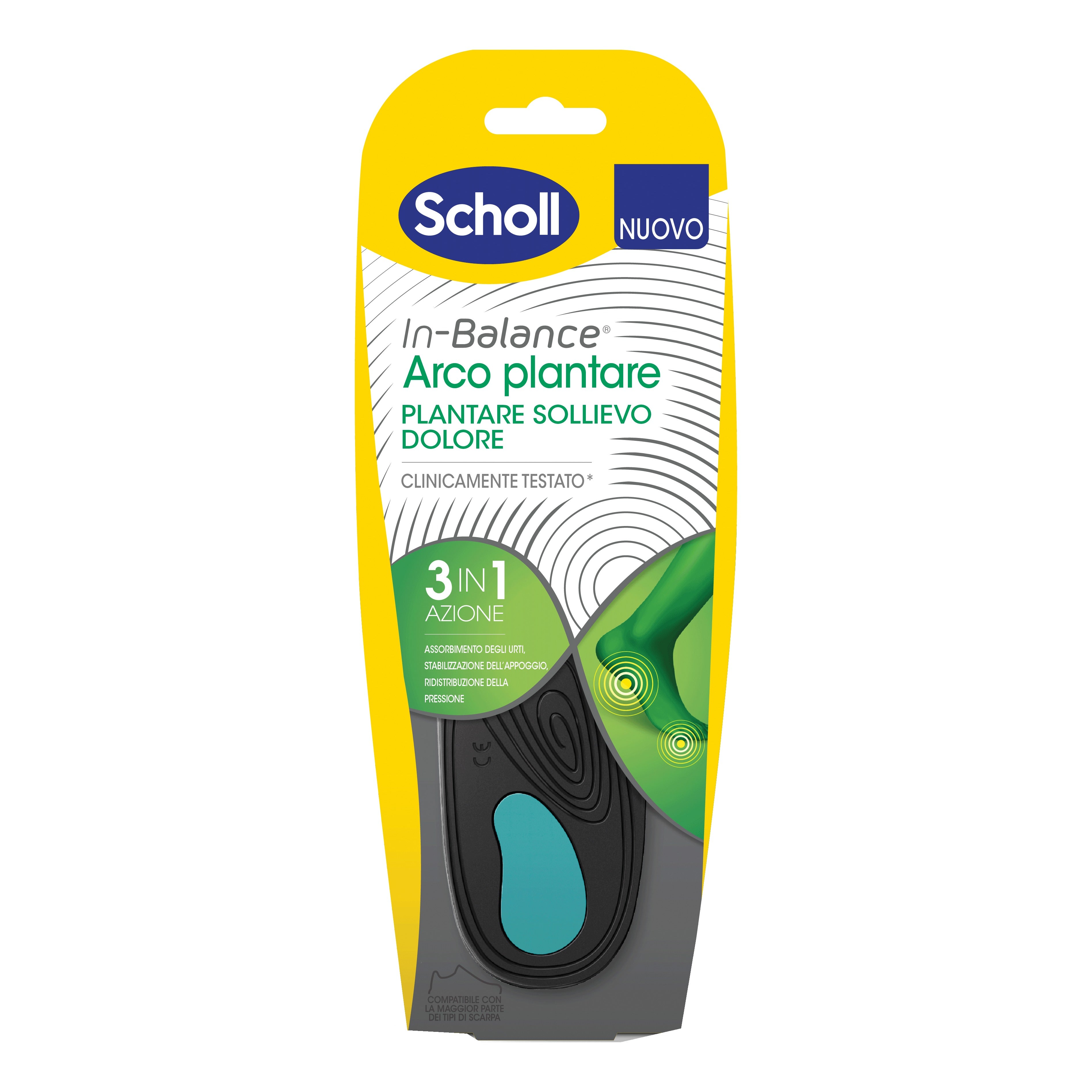 SCHOLL PLANTARE ARCO M 2 PEZZI