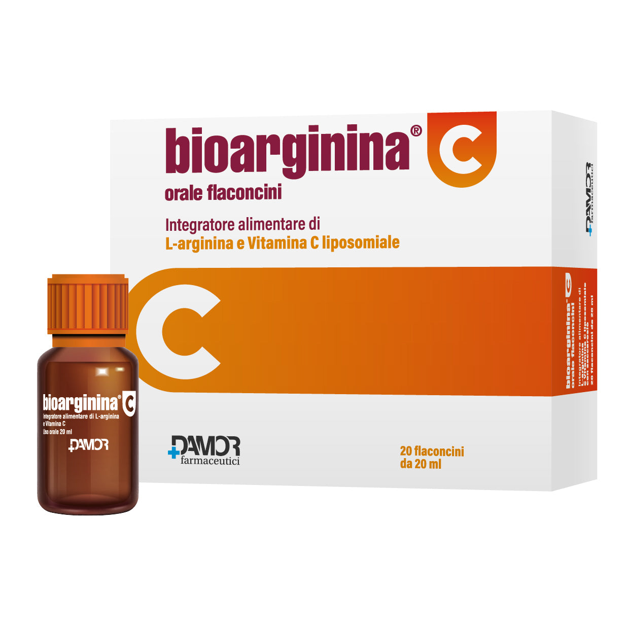 BIOARGININA C ORALE 20 FLACONCINI