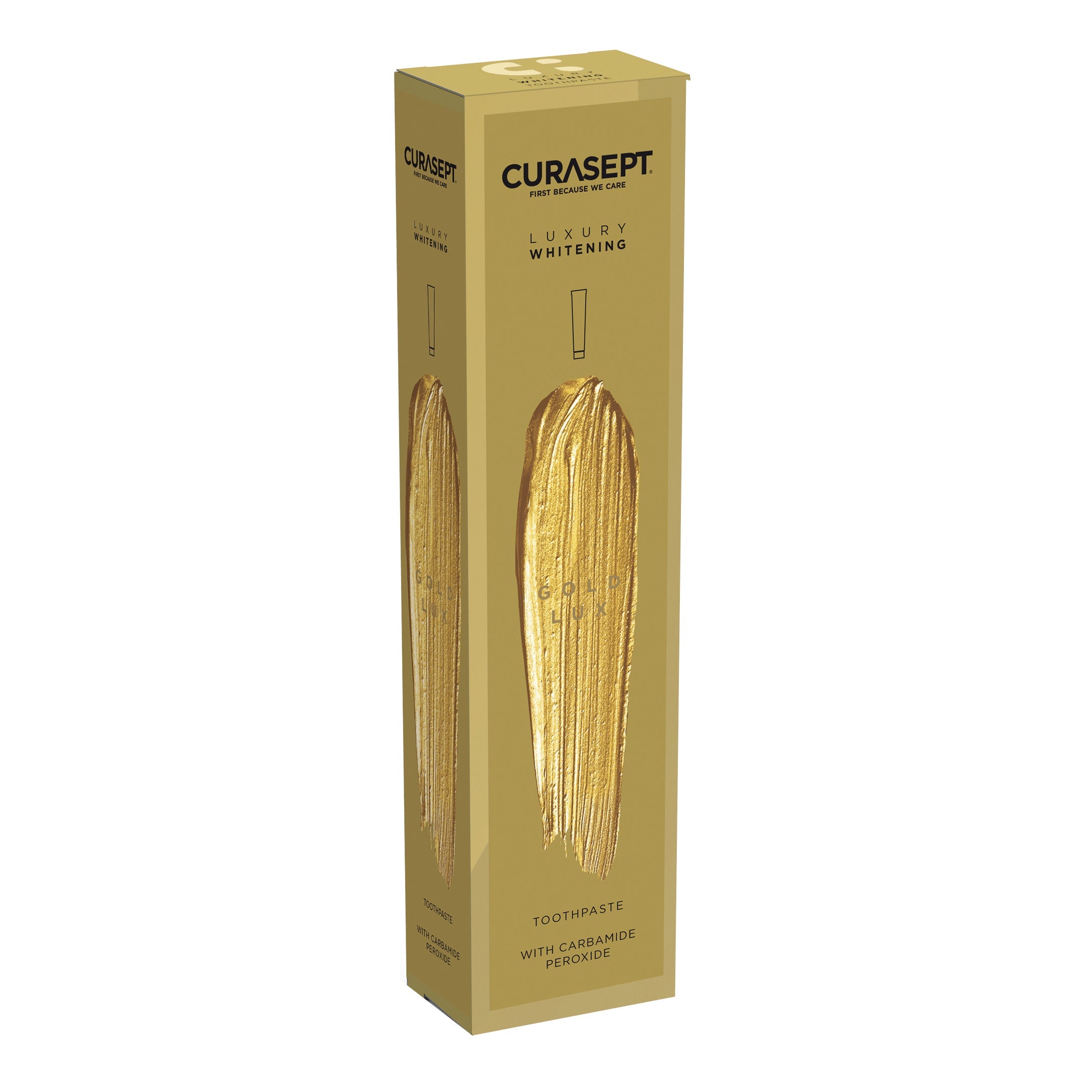 CURASEPT GOLD LUXURY WHITENING DENTIFRICIO 75 ML