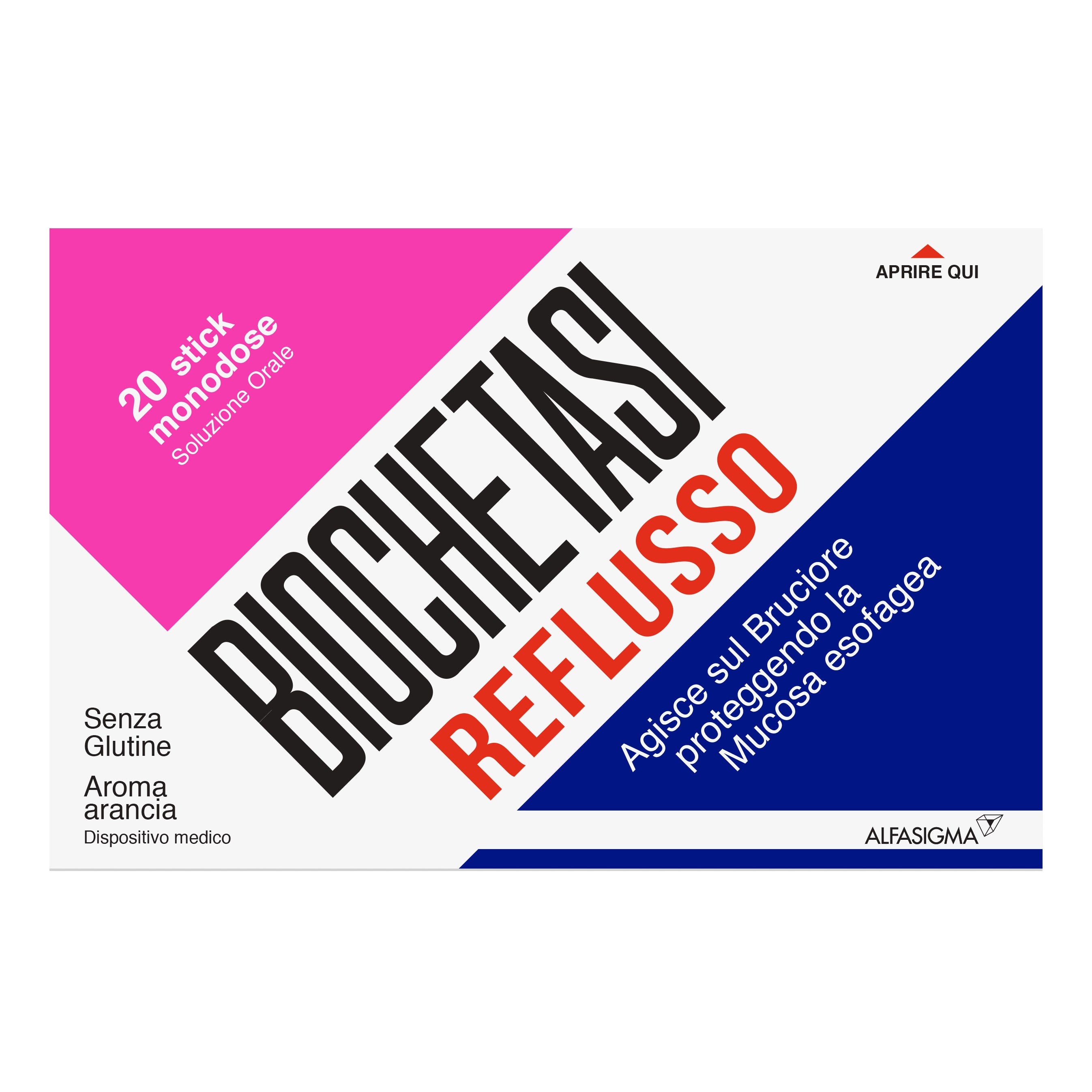 BIOCHETASI REFLUSSO 20 STICK AROMA ARANCIA