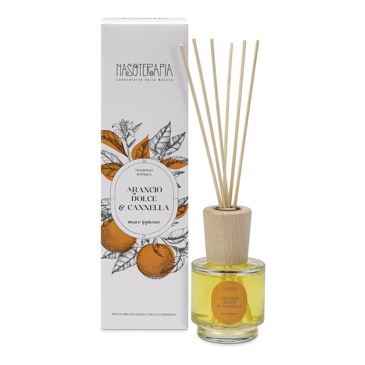 DIFFUSORE BAST ARANCIO DOLCE E CANNELLA 100 ML