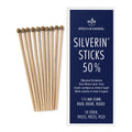 MATITA CAUSTICA SILVERIN NITRATO D'ARGENTO 50% RIGIDA LUNGHEZZA 115 MM 10 PEZZI