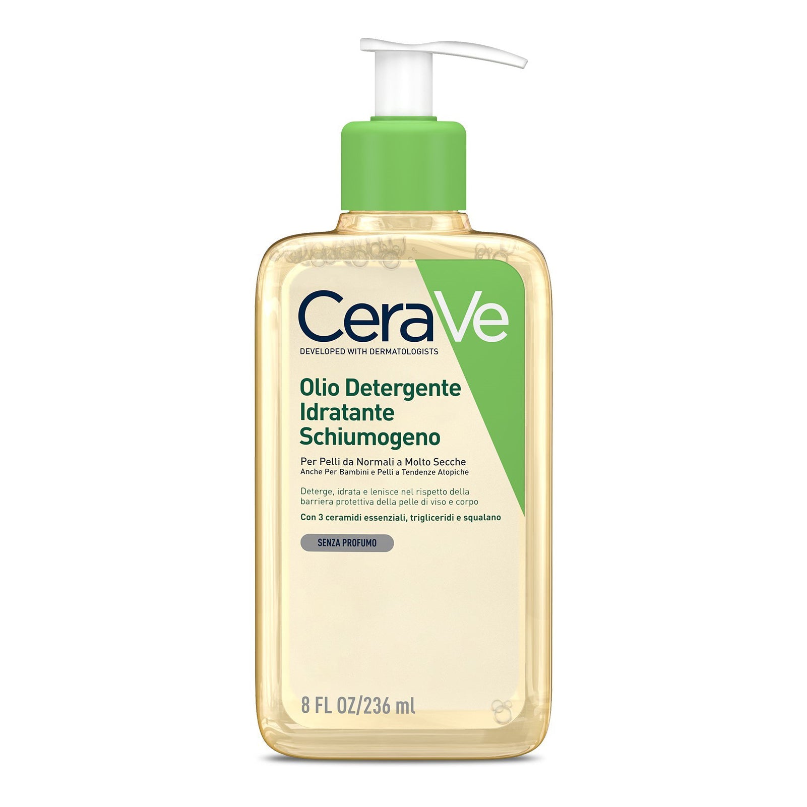 CERAVE OLIO DETERGENTE IDRATANTE SCHIUMOGENO 236 ML
