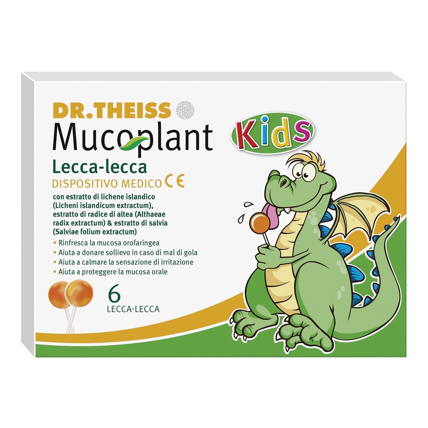 THEISS MUCOPLANT LECCA LECCA GOLA 6 PEZZI