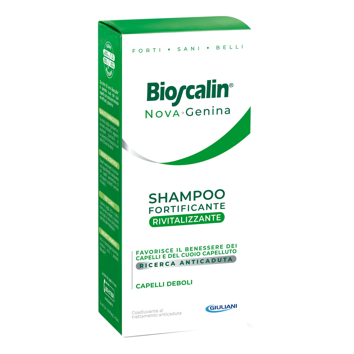 BIOSCALIN NOVA GENINA SHAMPOO FORTIFICANTE RIVITALIZZANTE 200 ML