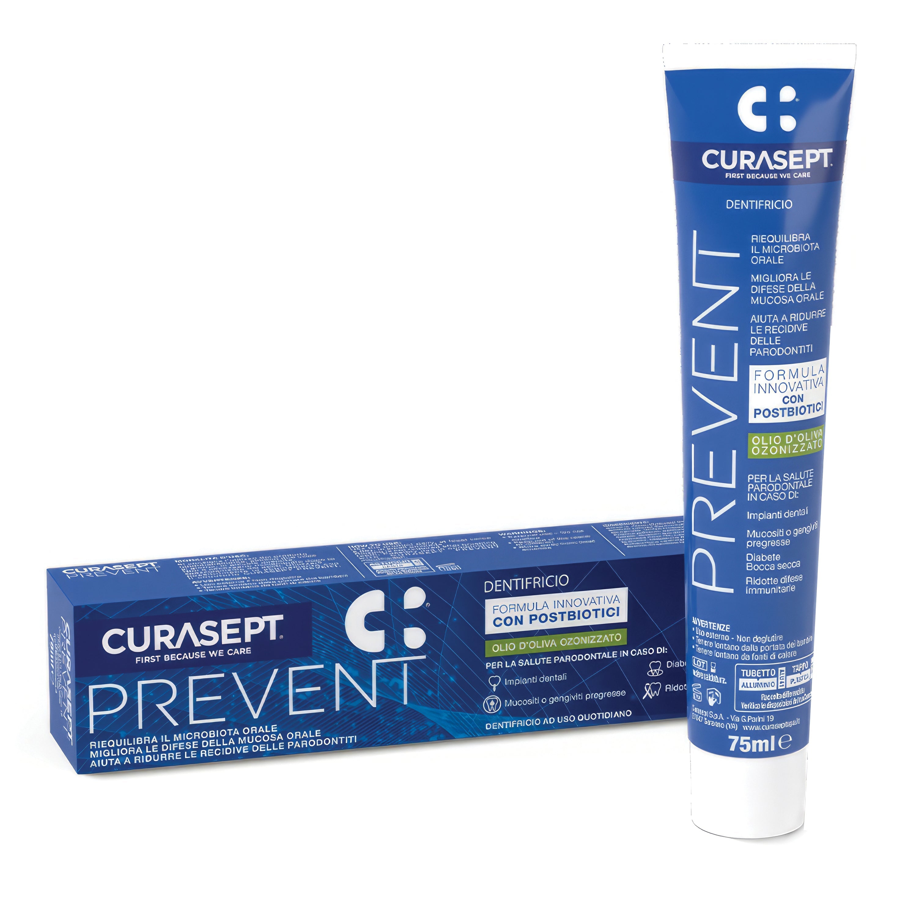 CURASEPT PREVENT DENTIFRICIO 75 ML