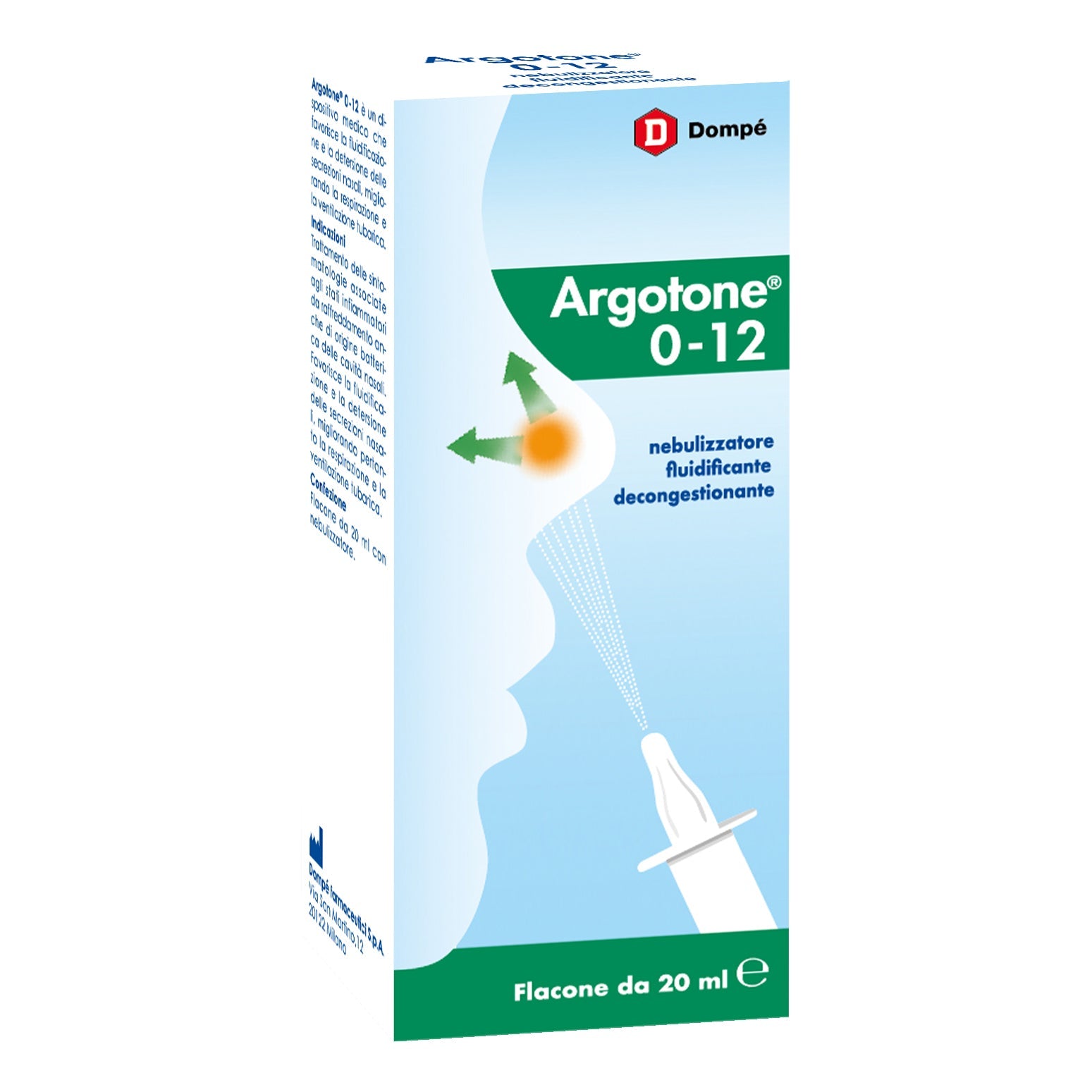 ARGOTONE 0-12 SPRAY NASALE 20 ML