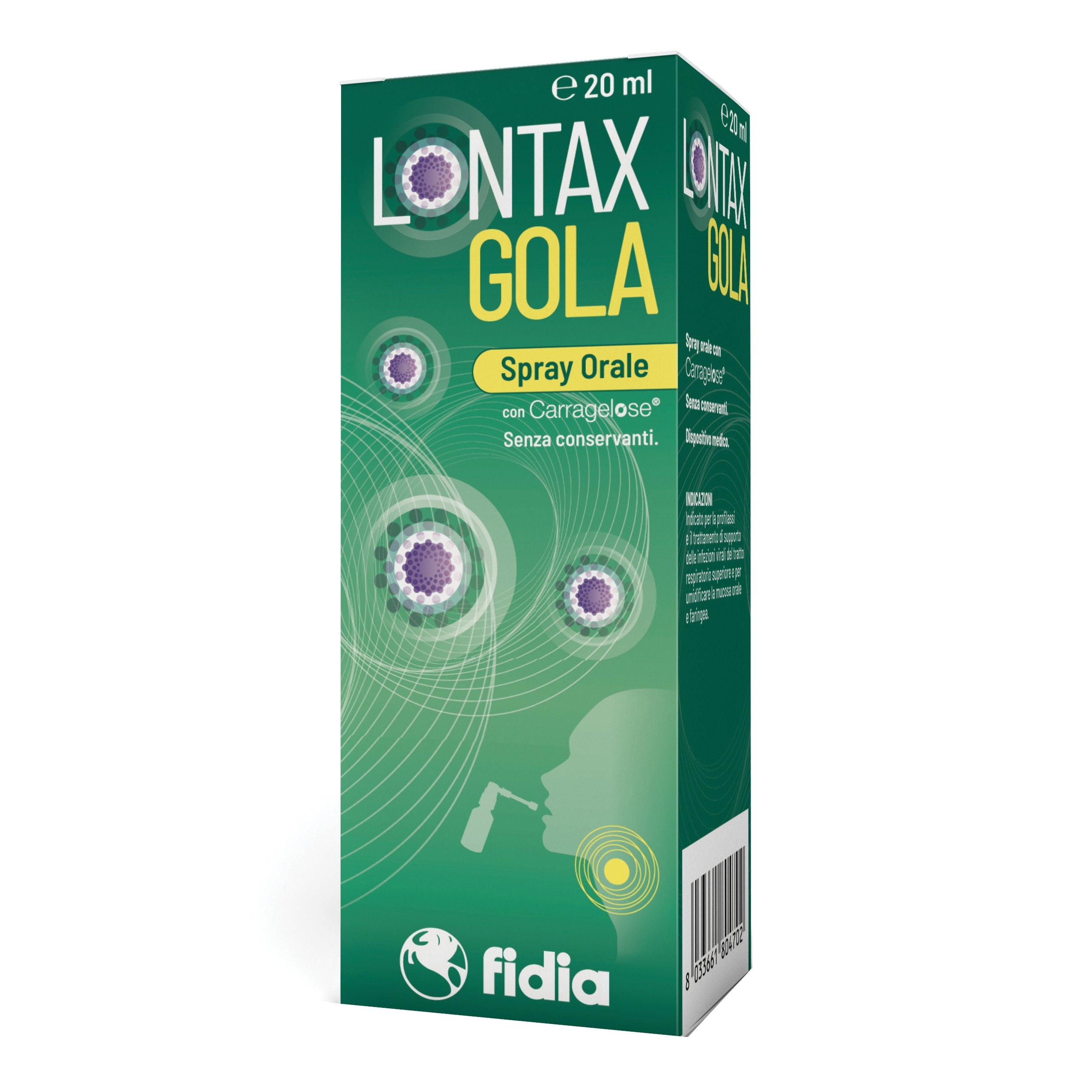 LONTAX GOLA SPRAY ORALE 20 ML