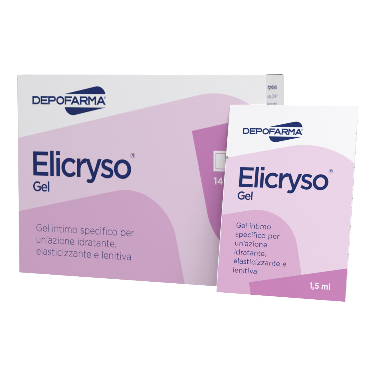 ELICRYSO GEL INTIMO IDRATANTE ELASTICIZZANTE E LENITIVO 14 BUSTINE DA 1,5 ML