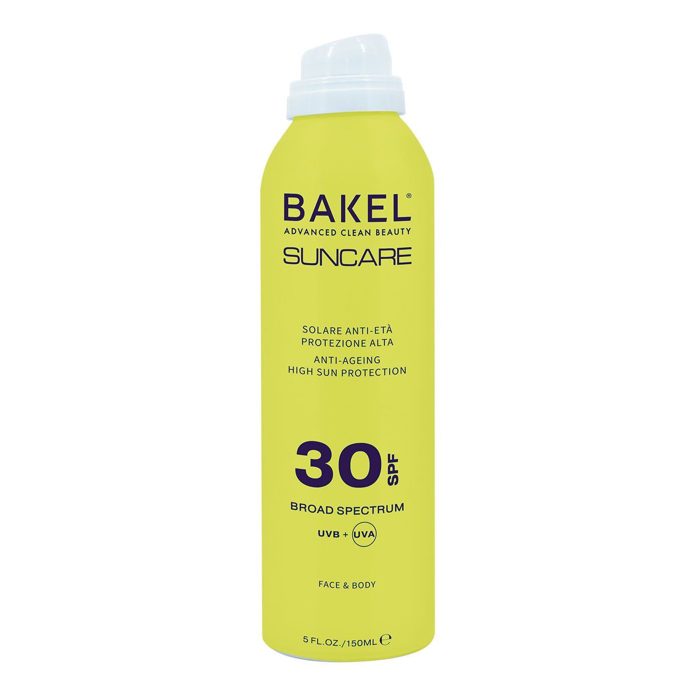 BAKEL SOLARE SPRAY VISO E CORPO SPF30 150 ML