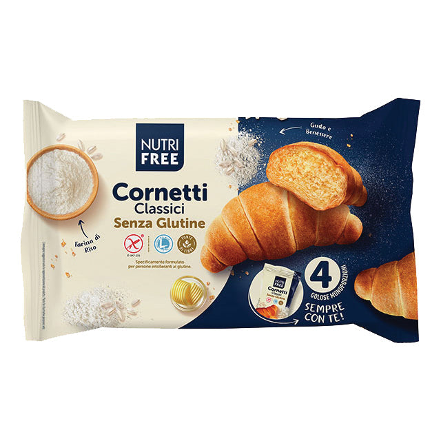 NUTRIFREE CORNETTI CLASSICI 4 PEZZI DA 50 G