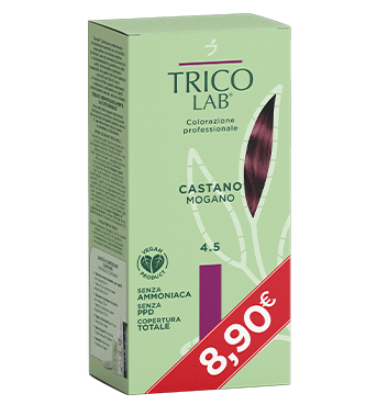 LABORATORIO DELLA FARMACIA COLORE 4,5 CASTANO MOGANO TINTA PER CAPELLI