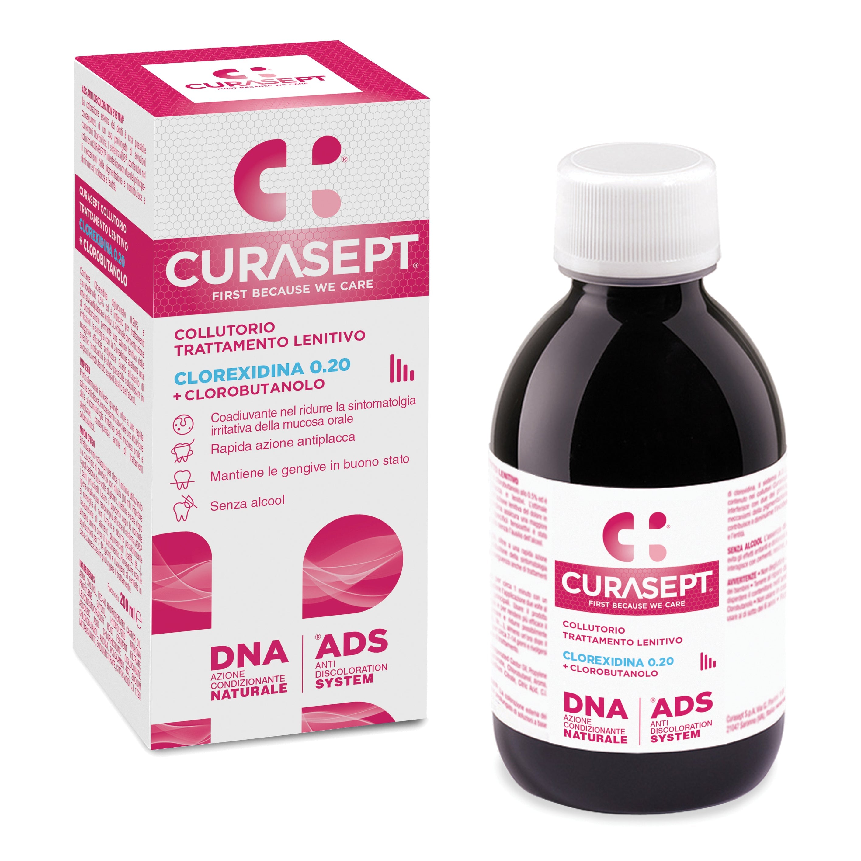 CURASEPT COLLUTORIO ADS DNA TRATTAMENTO LENITIVO 200 ML
