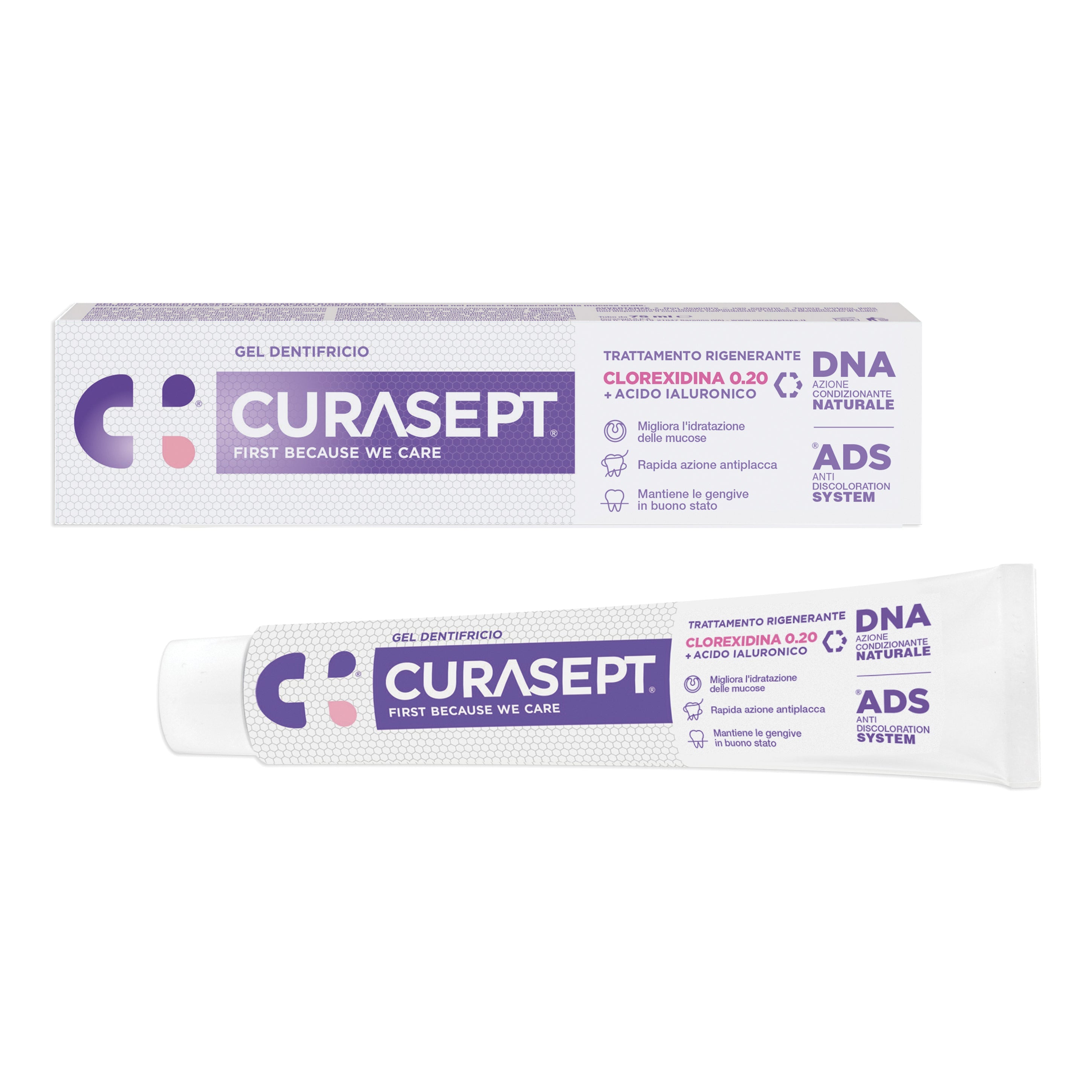 CURASEPT GEL DENTIFRICIO ADS DNA TRATTAMENTO RIGENERANTE 75ML