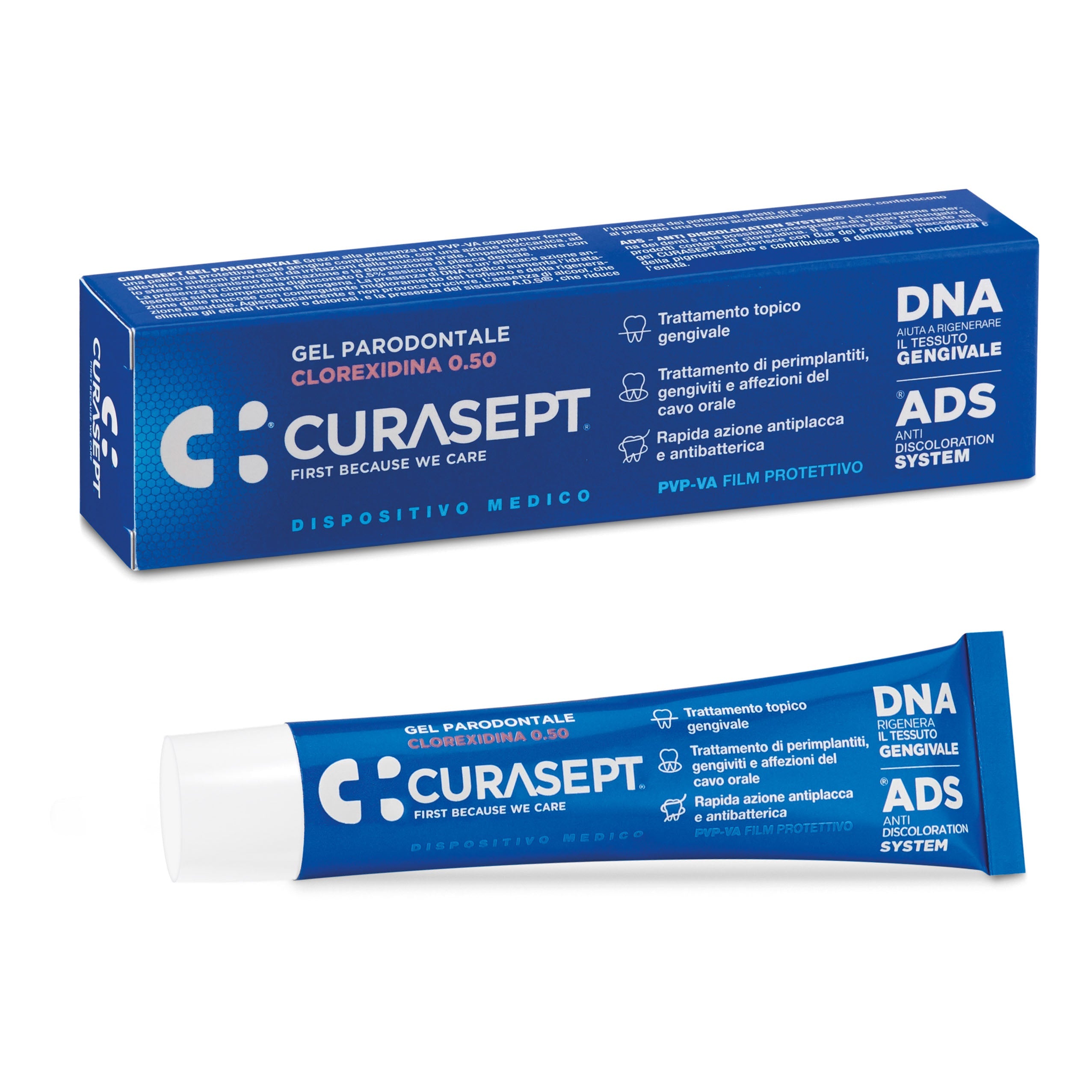 CURASEPT GEL DENTIFRICIO ADS DNA TRATTAMENTO ASTRINGENTE 75ML