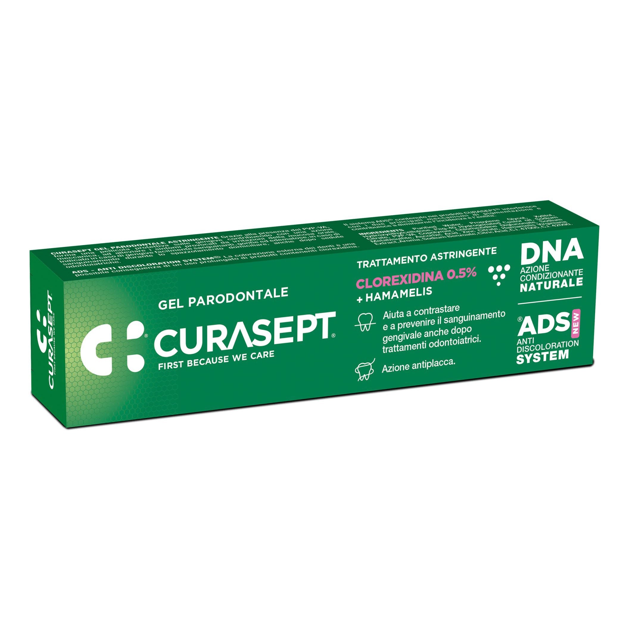 CURASEPT GEL PARODONTALE ADS DNA TRATTAMENTO ASTRINGENTE 30ML