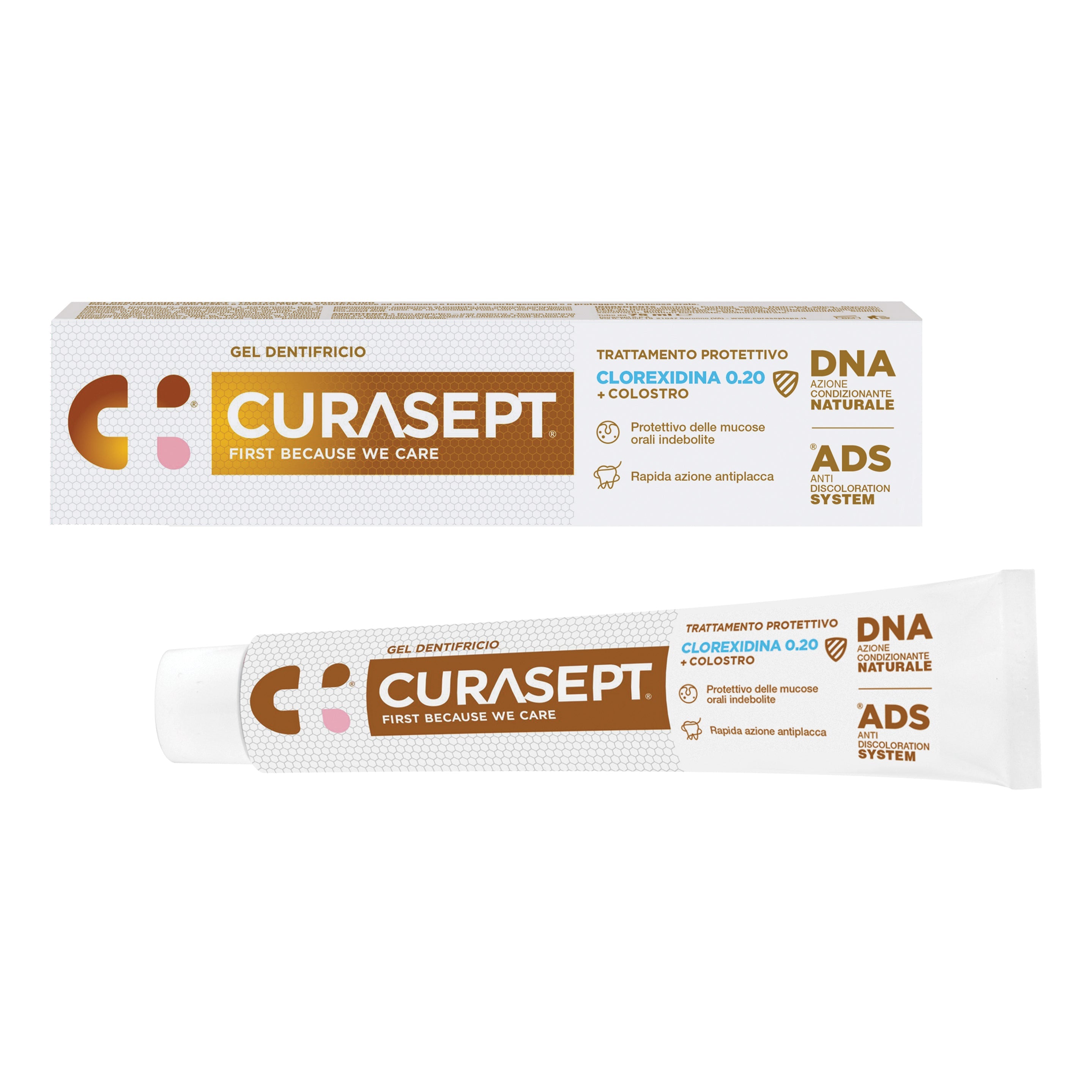 CURASEPT GEL DENTIFRICIO ADS DNA TRATTAMENTO PROTETTIVO 75 ML