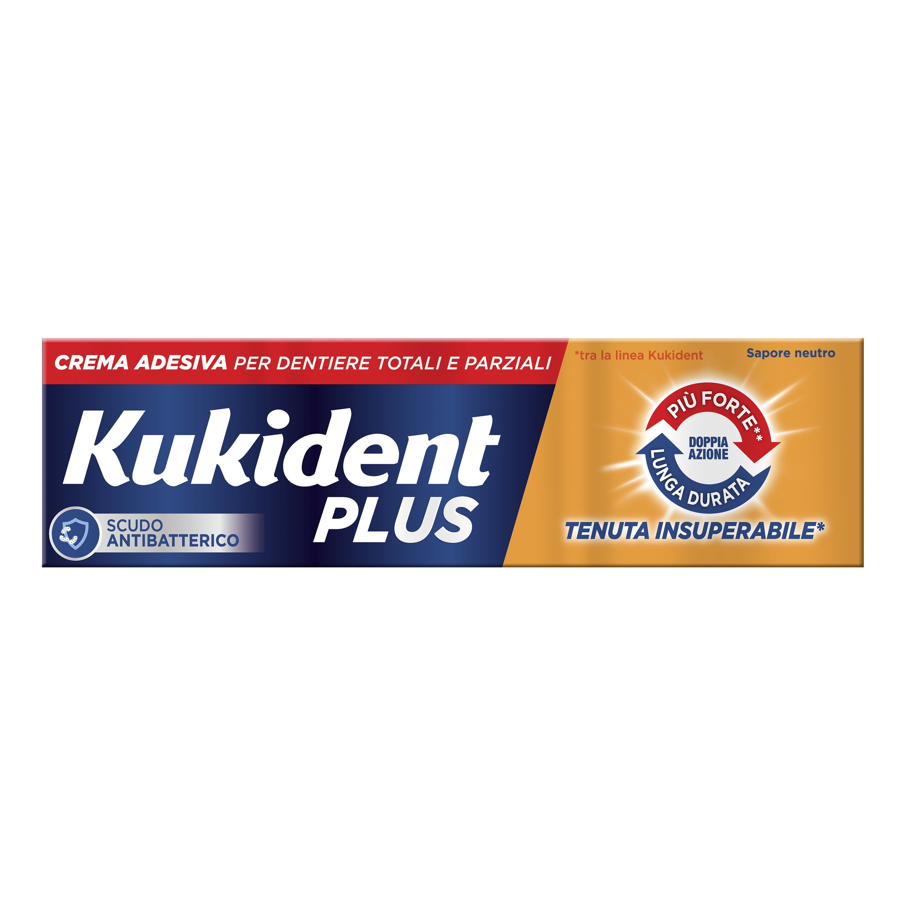 KUKIDENT PLUS DOPPIA AZIONE CREMA ADESIVA DENTIERE 40 G