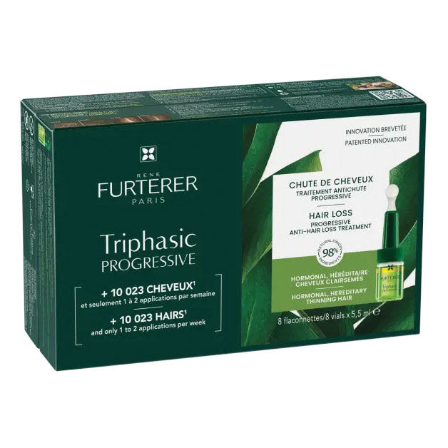 RENE FURTERER TRIPHASIC PROGRESSIVE TRATTAMENTO CONTRO LA CADUTA 8 FLACONI DA 5,5 ML