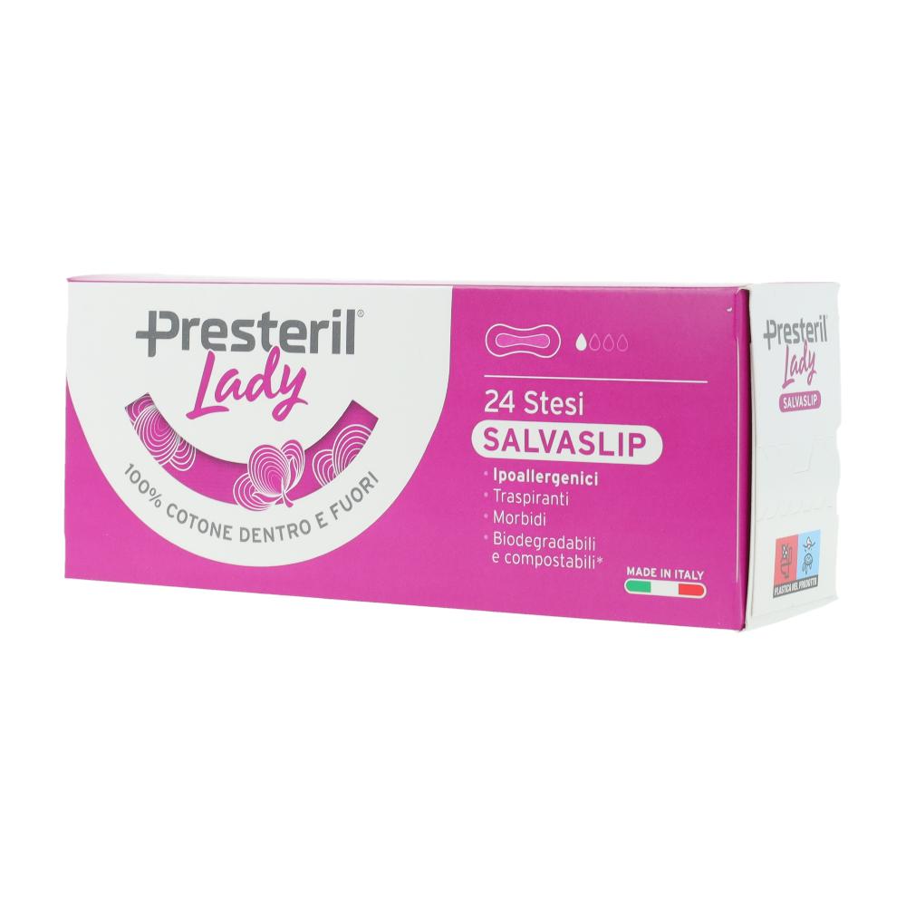 LADY PRESTERIL PROTEGGI SLIP STESI BIODEGRADABILI 24 PEZZI