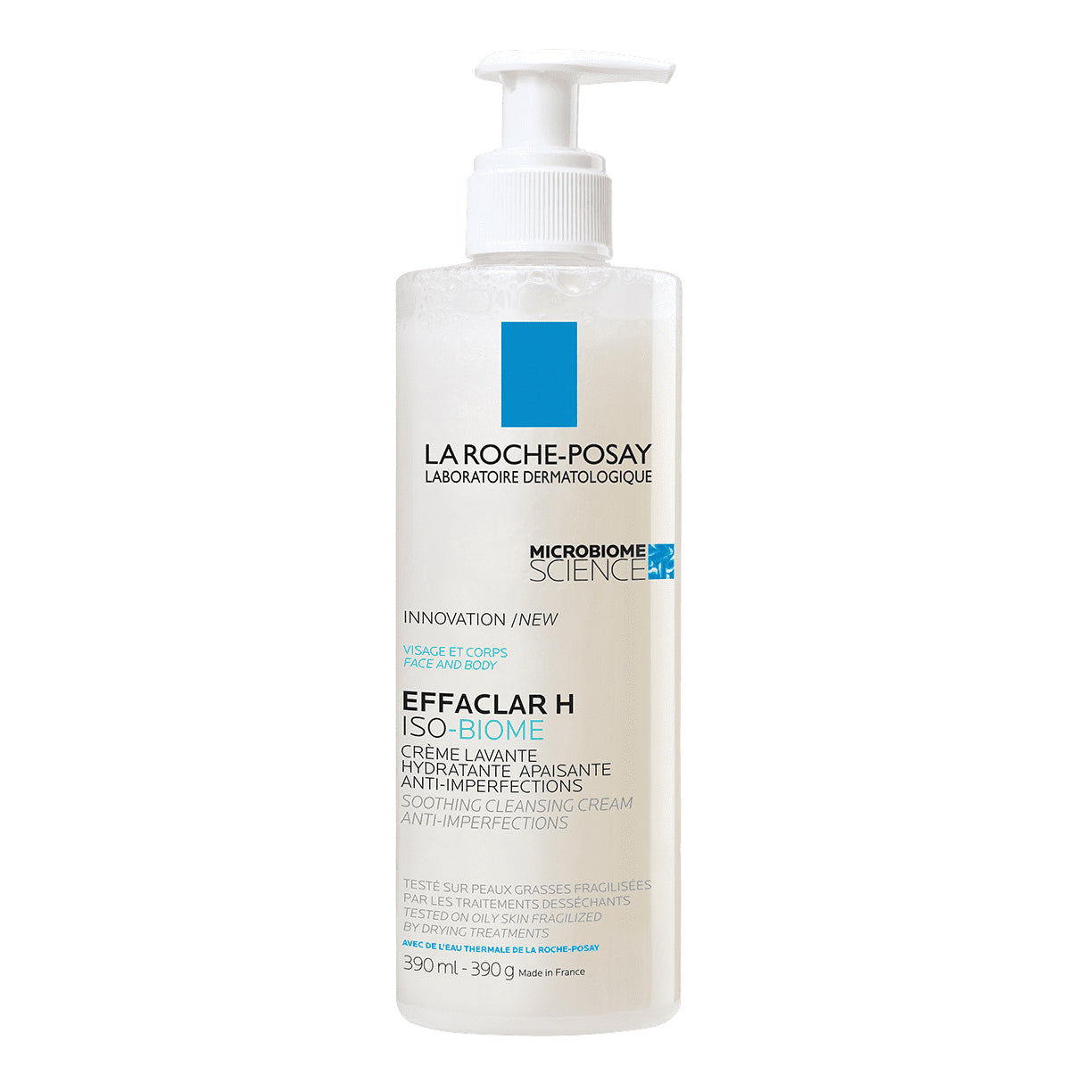 EFFACLAR H ISO BIOME CREMA LAVANTE 400 ML