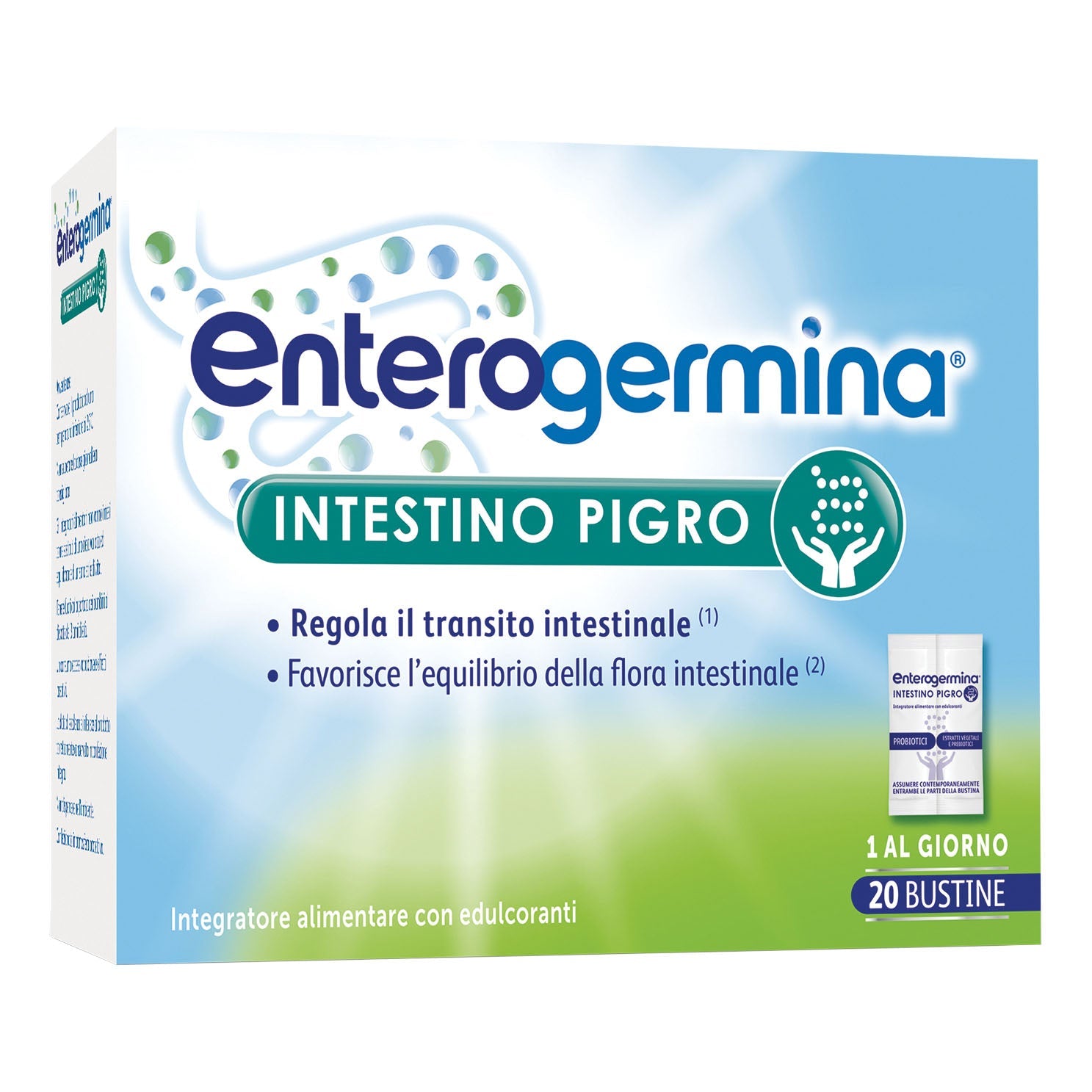 ENTEROGERMINA INTESTINO PIGRO 20 BUSTINE