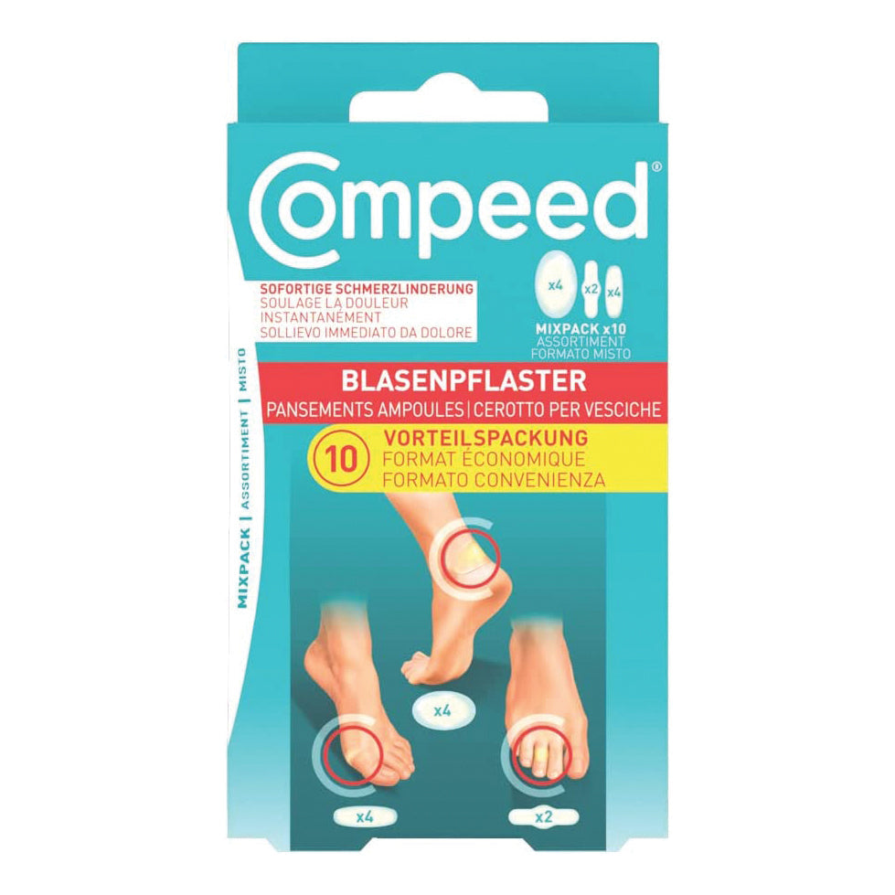 CEROTTI COMPEED PER VESCICHE MISTO BOX 10 PEZZI