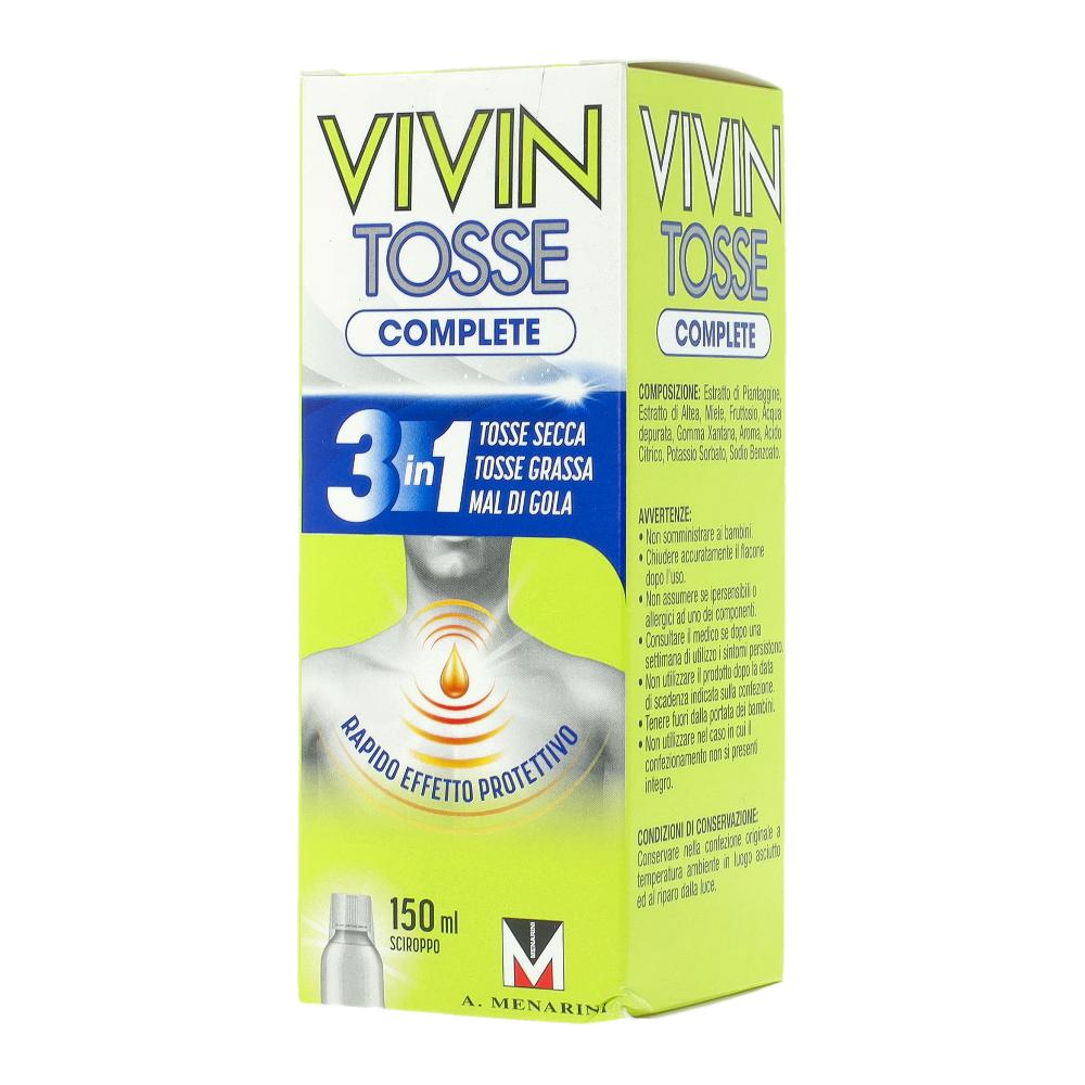 VIVIN TOSSE COMPLETE SCIROPPO PER TOSSE 150 ML