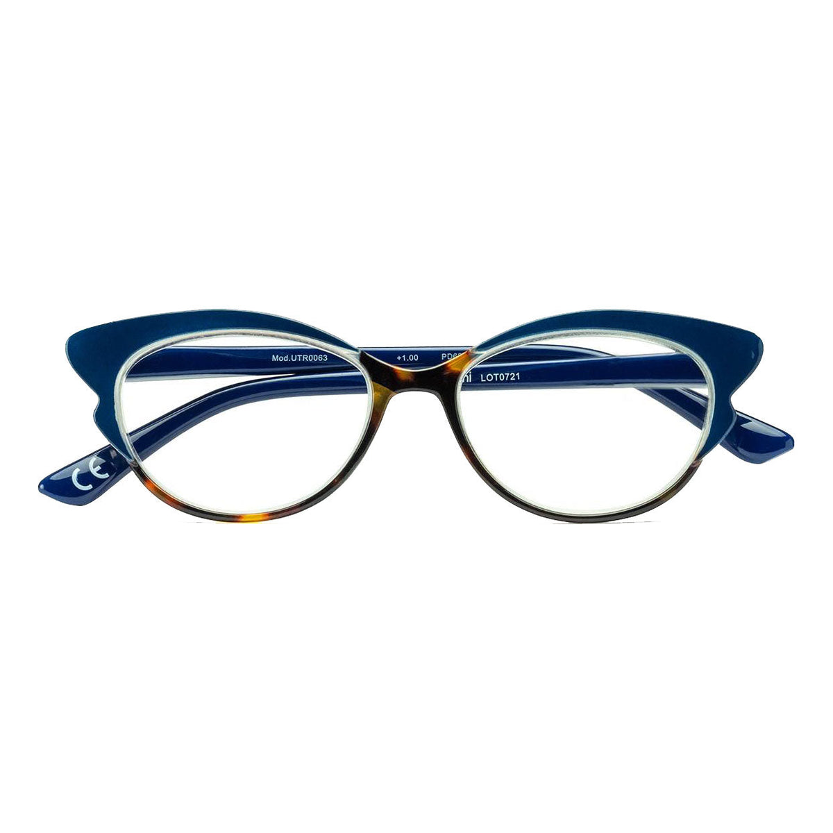 OCCHIALE DA LETTURA PREMONTATO UTILISSIMI MODELLO 0063 COLORE 01 D+2,50 DIOTTRIE