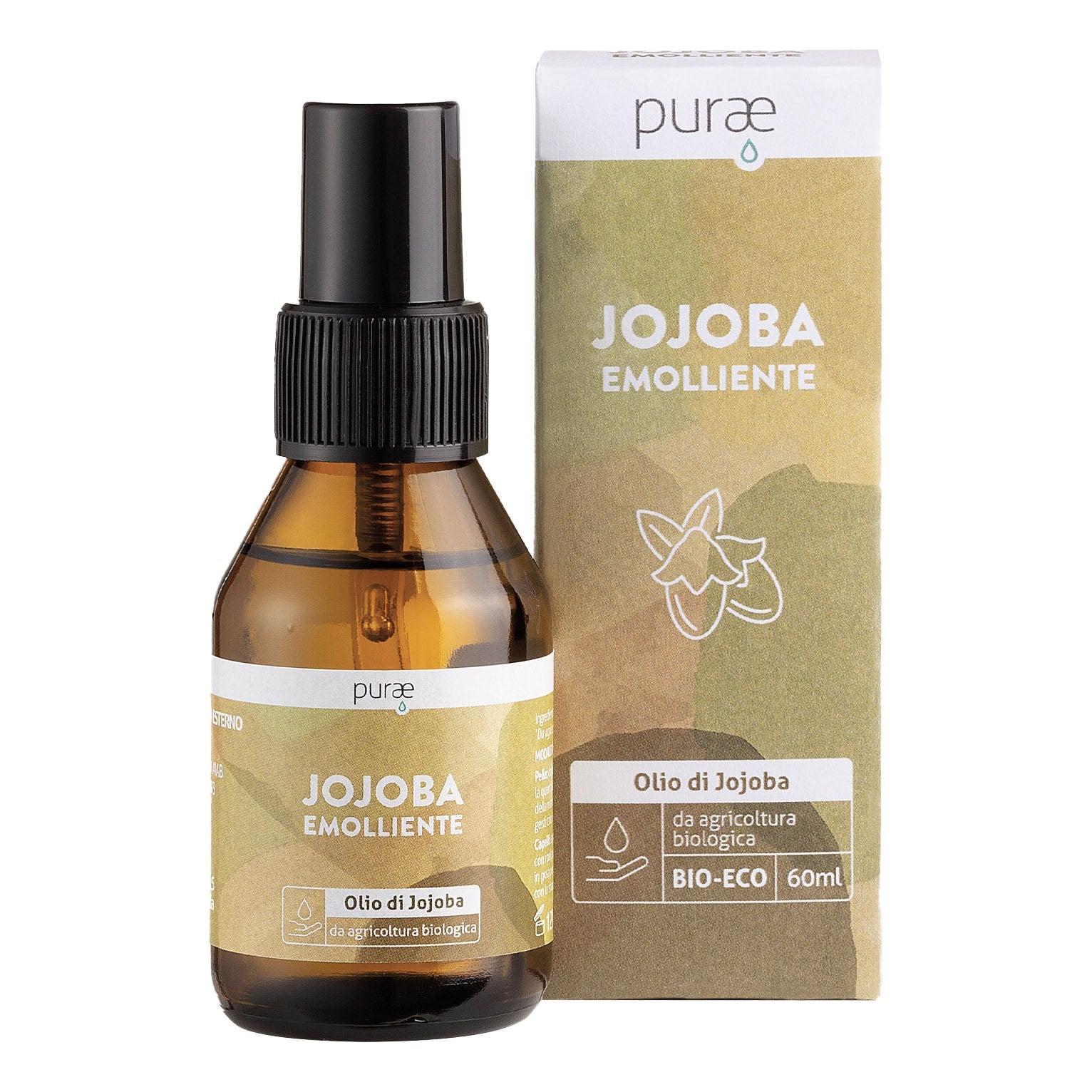 PURAE OLIO JOJOBA EMOLLIENTE BIO 60 ML