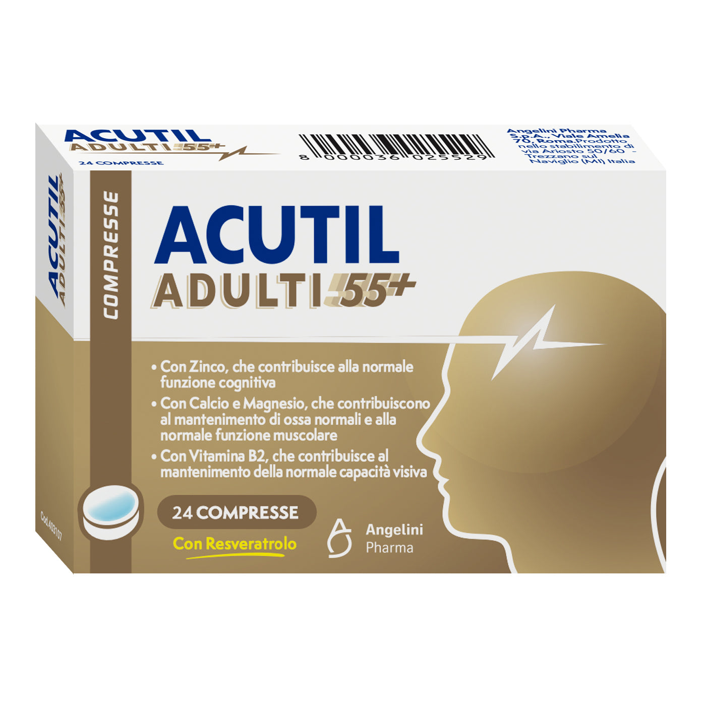 ACUTIL ADULTI 55+ 24 COMPRESSE IT
