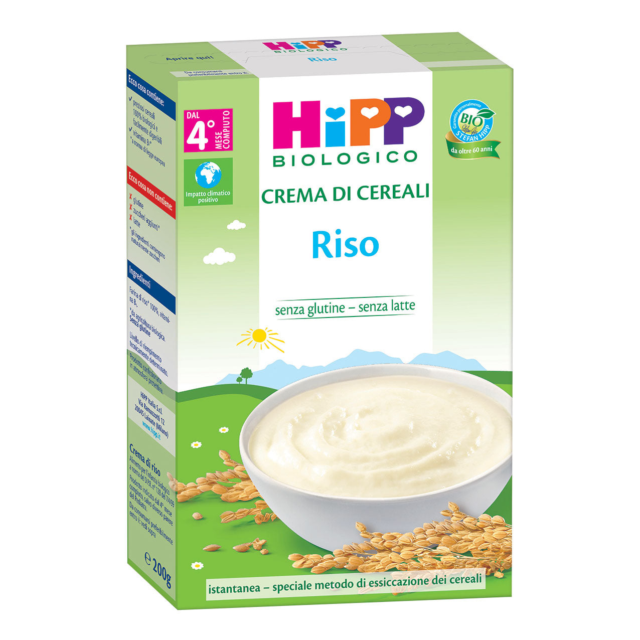 HIPP BIO CREMA CEREALI RISO 200 G