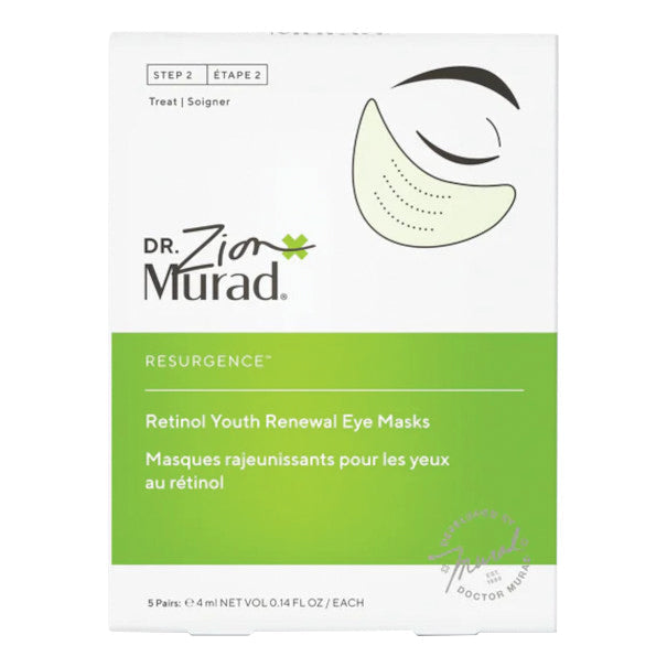 MURAD DR ZION RETINOL YOUTH RENEWAL EYE MASK 5 PEZZI