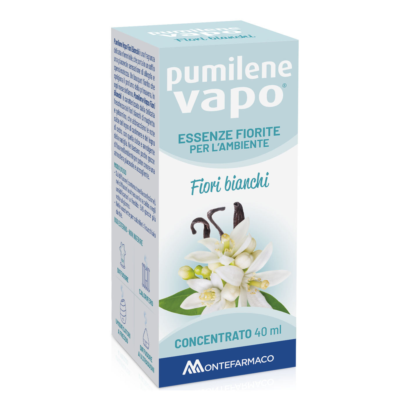 PUMILENE VAPO FIORI BIANCHI 40 ML