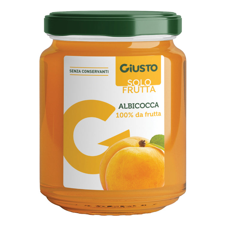GIUSTO SOLO FRUTTA MARMELLATA ALBICOCCHE 284 G