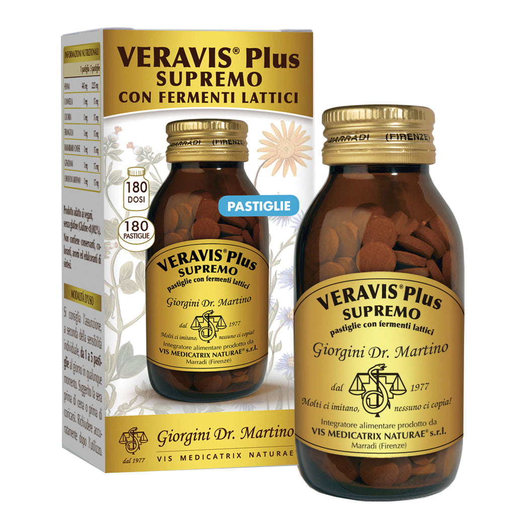 VERAVIS PLUS SUPREMO FERMENTI LATTICI PASTIGLIE 90 G
